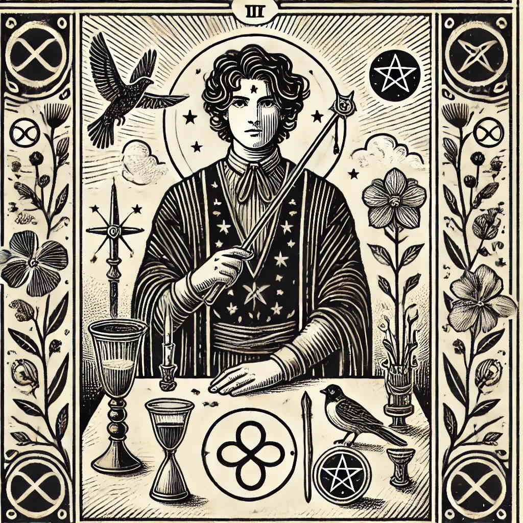 1 arcana «Magician» in the matrix of destiny Zodicod.com