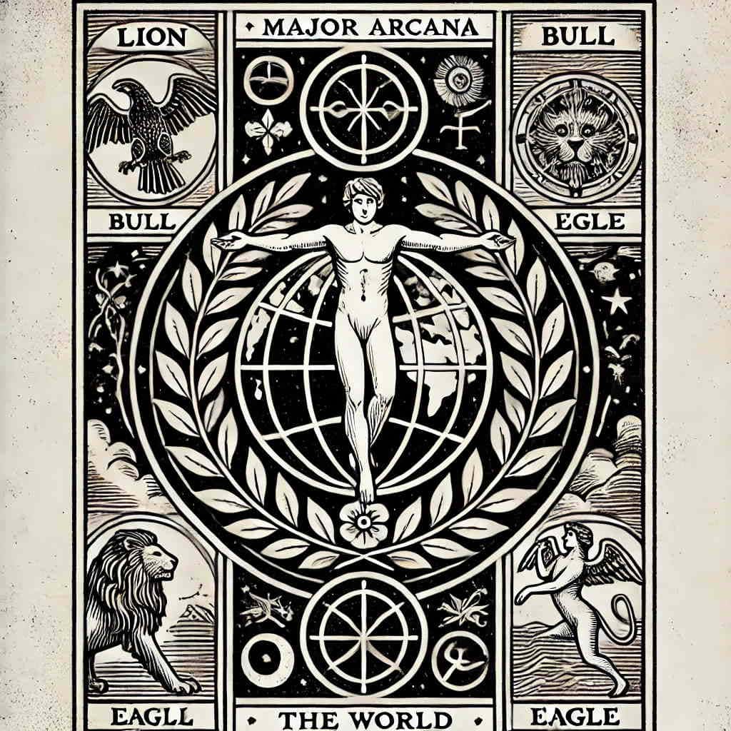 21 arcana «Peace» in the Destiny Matrix Chart
