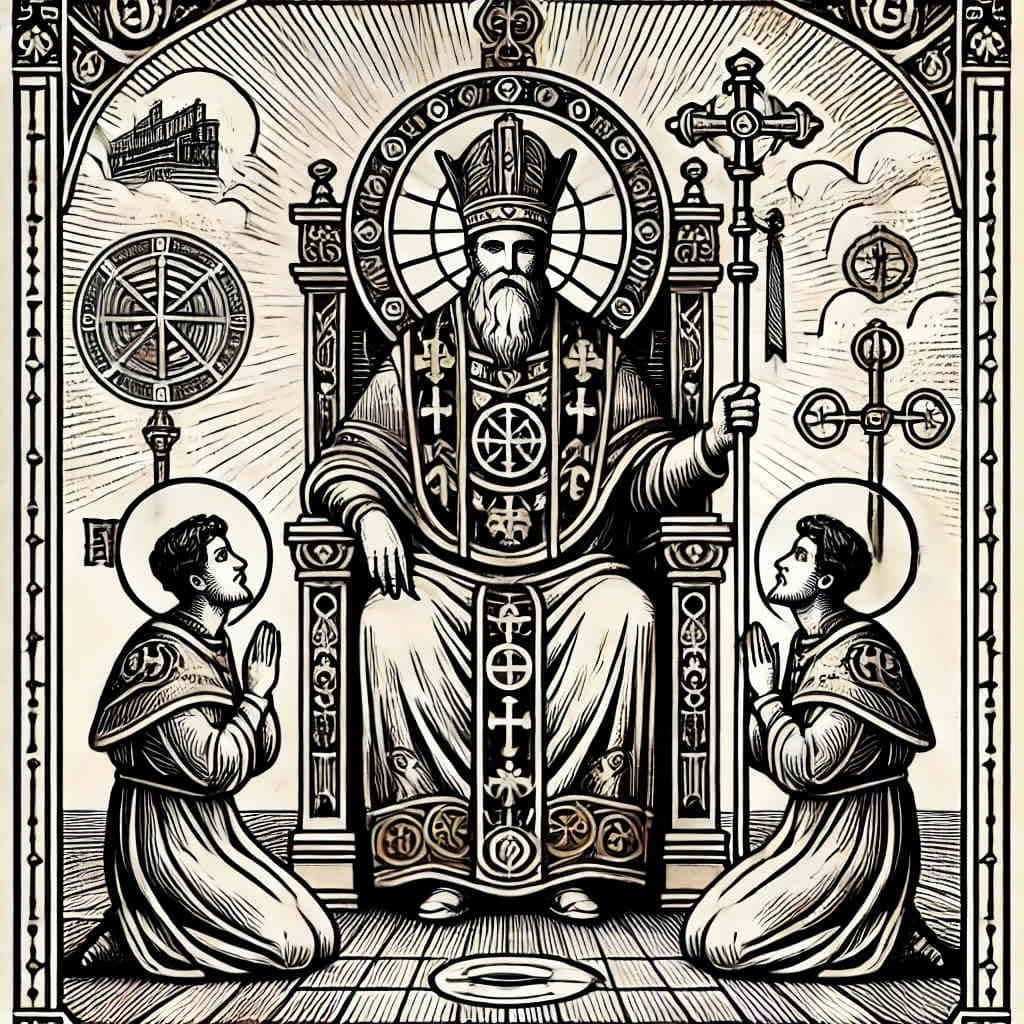 5 arcana «Priest» in the Matrix of Destiny