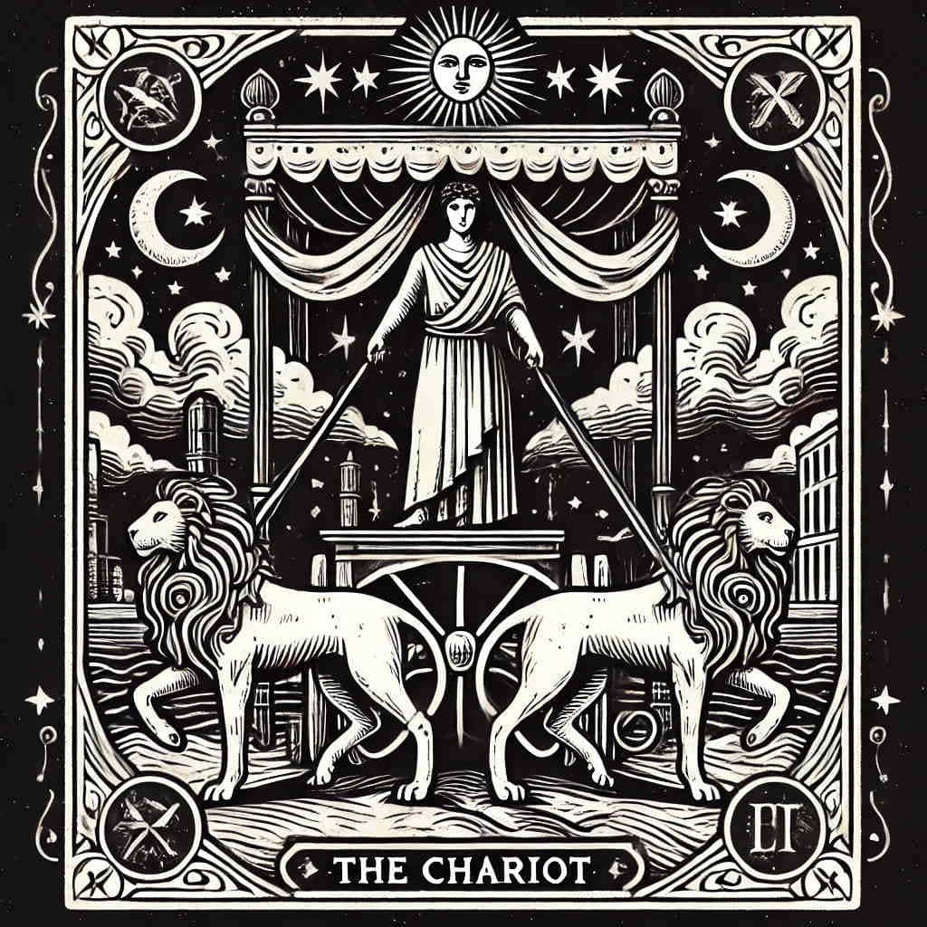 7 arcana «Chariot» in the Matrix of Destiny