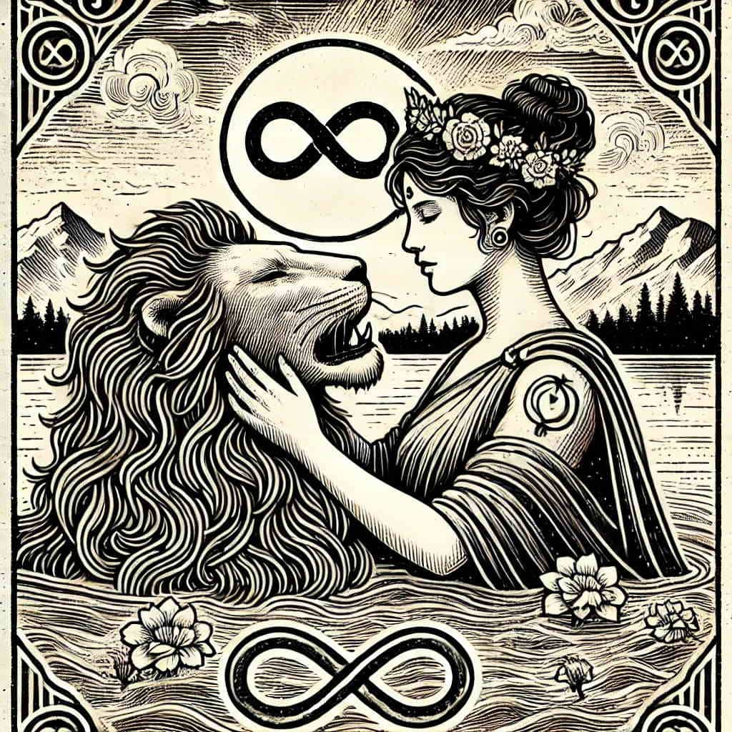 8 arcana «Justice» in the Matrix of Destiny